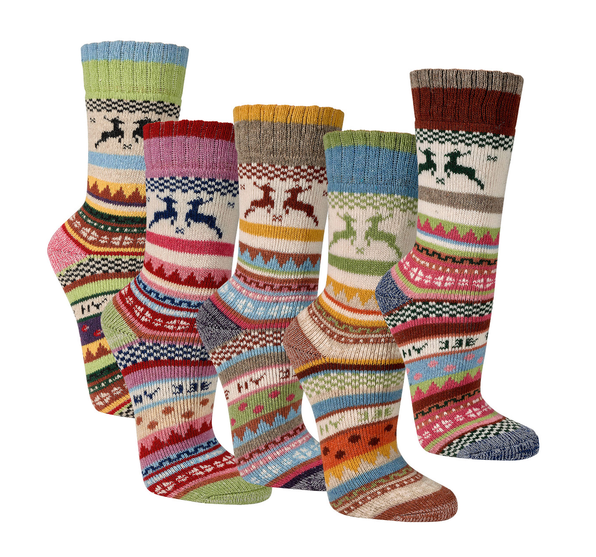  Hygge Socken mit Wolle 